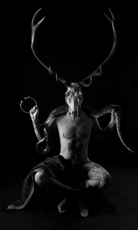 Wiccan horned masculine deity